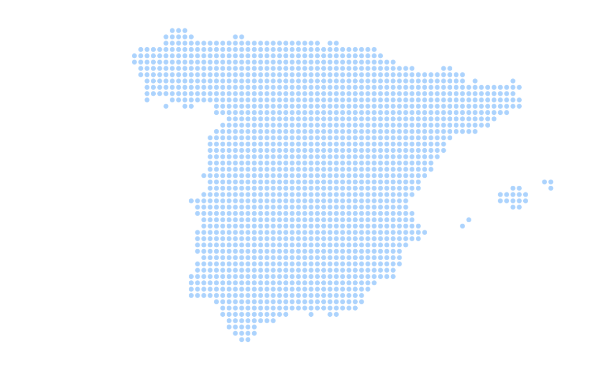 Carte de l'Espagne